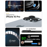 Spigen iPhone 16 Pro Deksel Thin Fit MagFit Svart