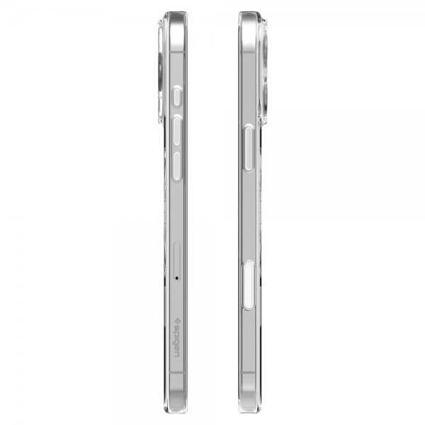 Spigen iPhone 16 Pro Deksel Thin Fit T MagFit Clear White
