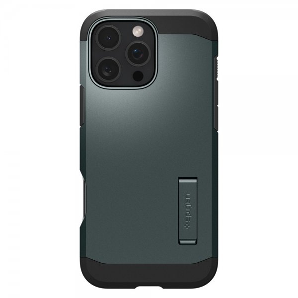 Spigen iPhone 16 Pro Deksel Tough Armor MagFit Abyss Green