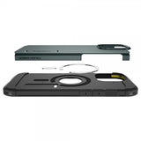 Spigen iPhone 16 Pro Deksel Tough Armor MagFit Abyss Green