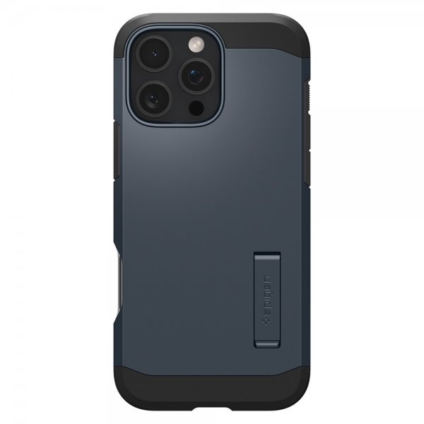 Spigen iPhone 16 Pro Deksel Tough Armor MagFit Metal Slate