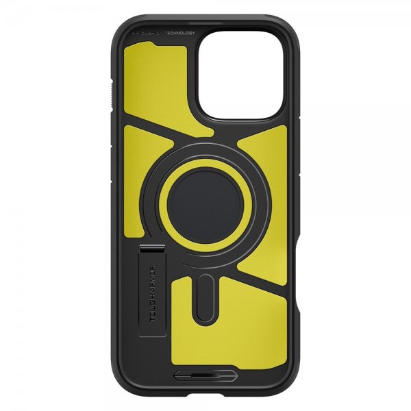 Spigen iPhone 16 Pro Deksel Tough Armor MagFit Svart