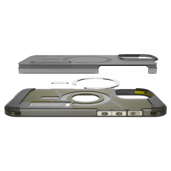 Spigen iPhone 16 Pro Deksel Tough Armor T MagFit Frost Black