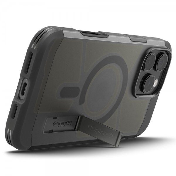 Spigen iPhone 16 Pro Deksel Tough Armor T MagFit Frost Black
