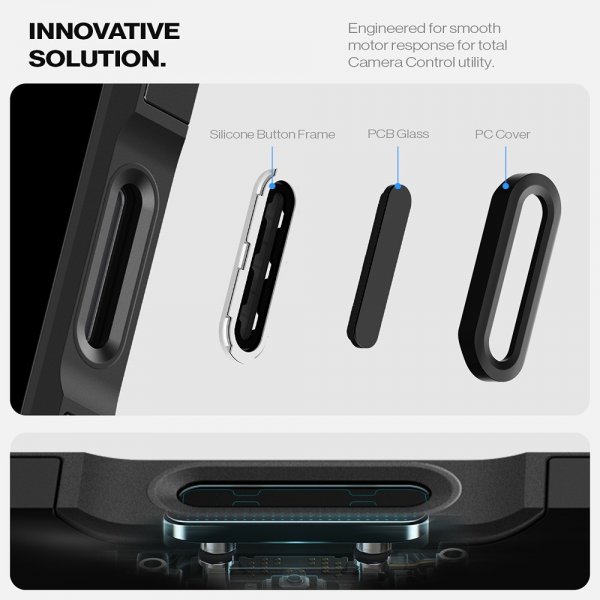 Spigen iPhone 16 Pro Deksel Tough Armor T MagFit Svart