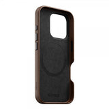 Nomad iPhone 16 Pro Deksel Traditional Leather Case Brun