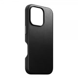 Nomad iPhone 16 Pro Deksel Traditional Leather Case Svart
