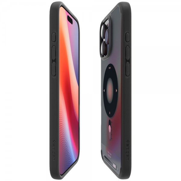 Spigen iPhone 16 Pro Deksel Ultra Hybrid Classic MagFit Svart