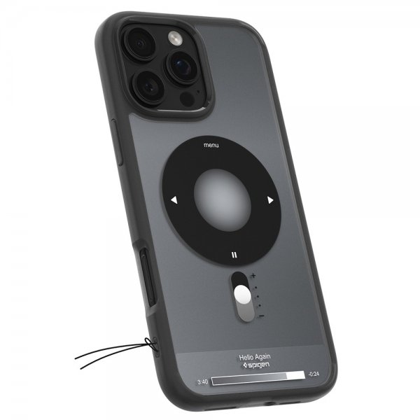 Spigen iPhone 16 Pro Deksel Ultra Hybrid Classic MagFit Svart