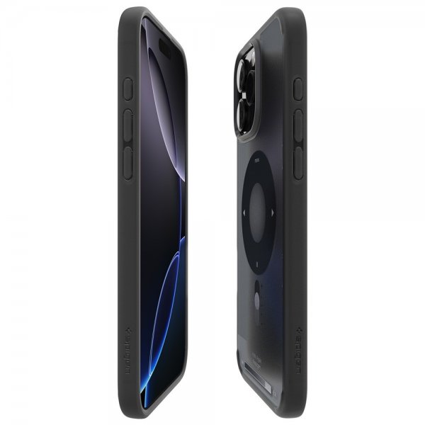 Spigen iPhone 16 Pro Deksel Ultra Hybrid Classic MagFit Svart