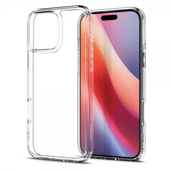Spigen iPhone 16 Pro Deksel Ultra Hybrid Crystal Clear