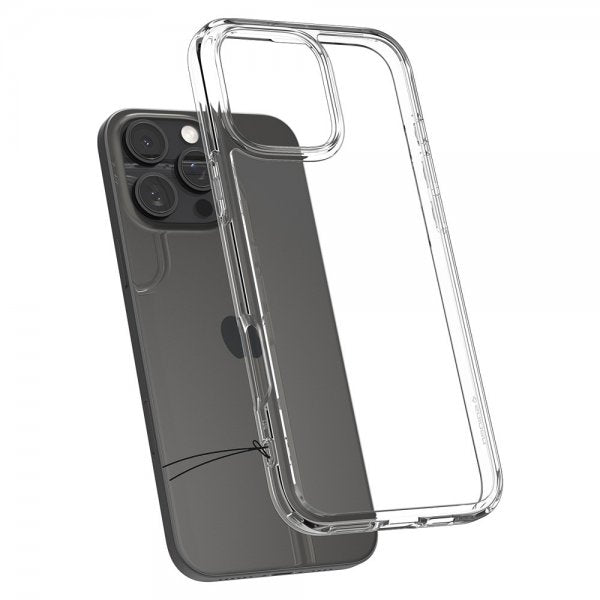 Spigen iPhone 16 Pro Deksel Ultra Hybrid Crystal Clear