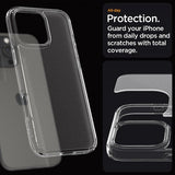 Spigen iPhone 16 Pro Deksel Ultra Hybrid Frost Clear
