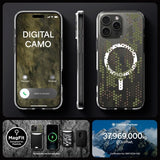 Spigen iPhone 16 Pro Deksel Ultra Hybrid MagFit Digital Camo