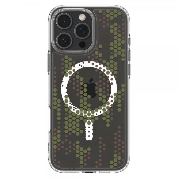 Spigen iPhone 16 Pro Deksel Ultra Hybrid MagFit Digital Camo