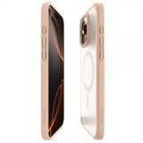 Spigen iPhone 16 Pro Deksel Ultra Hybrid MagFit Frost Rose Titanium