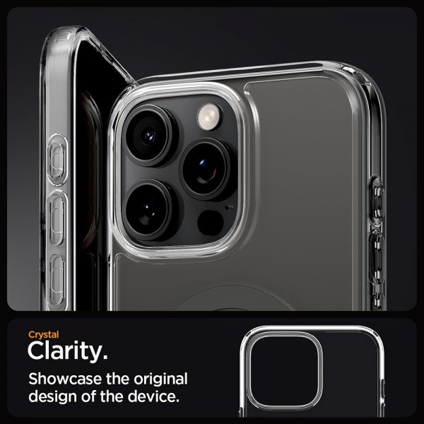 Spigen iPhone 16 Pro Deksel Ultra Hybrid MagFit Graphite
