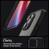 Spigen iPhone 16 Pro Deksel Ultra Hybrid Matte Svart