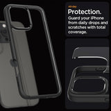 Spigen iPhone 16 Pro Deksel Ultra Hybrid Matte Svart