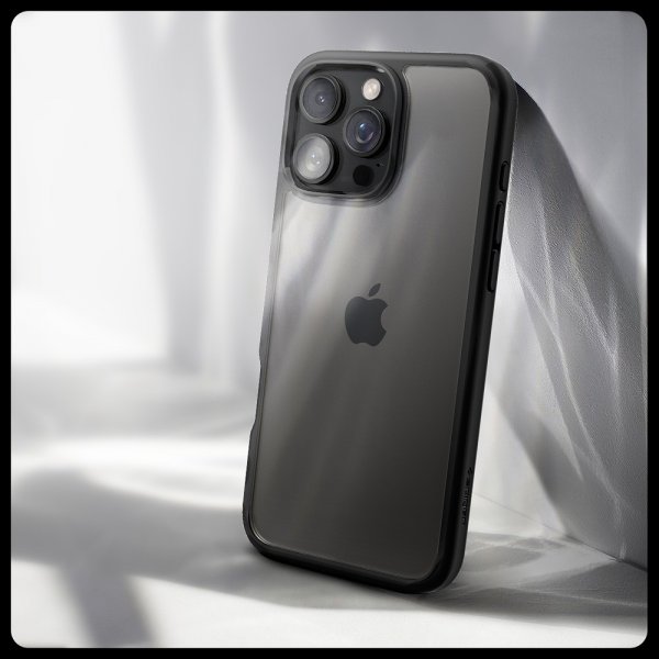 Spigen iPhone 16 Pro Deksel Ultra Hybrid Matte Svart
