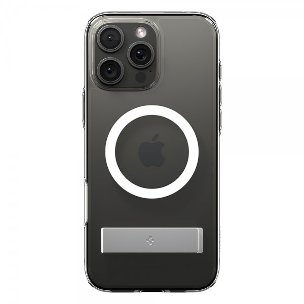 Spigen iPhone 16 Pro Deksel Ultra Hybrid S MagFit Crystal Clear
