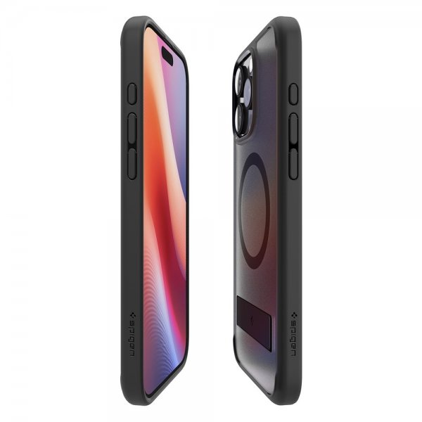 Spigen iPhone 16 Pro Deksel Ultra Hybrid S MagFit Frost Black