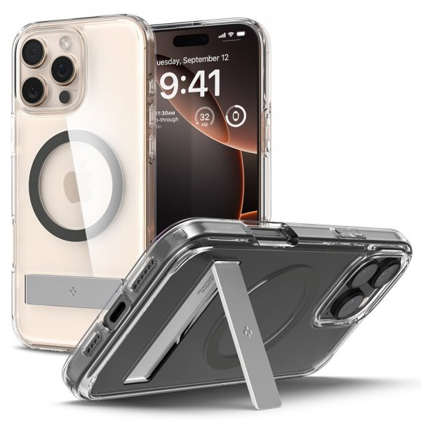 Spigen iPhone 16 Pro Deksel Ultra Hybrid S MagFit Graphite