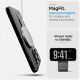 Spigen iPhone 16 Pro Deksel Ultra Hybrid T MagFit Frost Black