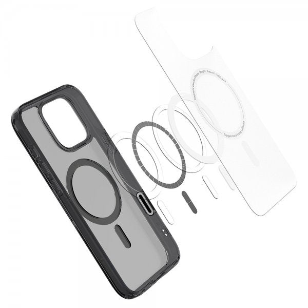 Spigen iPhone 16 Pro Deksel Ultra Hybrid T MagFit Frost Black