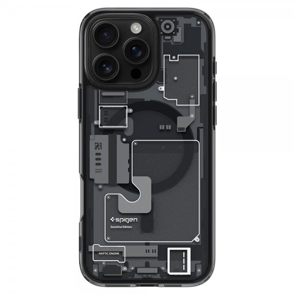 Spigen iPhone 16 Pro Deksel Ultra Hybrid Zero One MagFit Svart