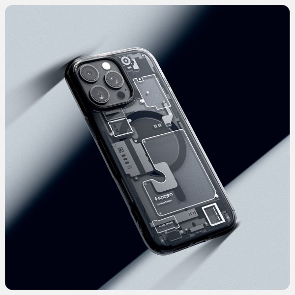 Spigen iPhone 16 Pro Deksel Ultra Hybrid Zero One MagFit Svart