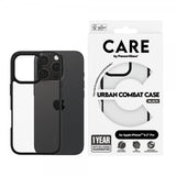 CARE by PanzerGlass iPhone 16 Pro Deksel Urban Combat Svart