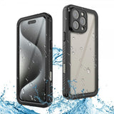 Redpepper iPhone 16 Pro Deksel Vanntett IP68 Svart