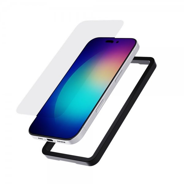 Tech21 iPhone 16 Pro Skjermbeskytter Impact Glass 2-pakning