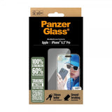 PanzerGlass iPhone 16 Pro Skjermbeskytter Ultra-Wide Fit EasyAligner