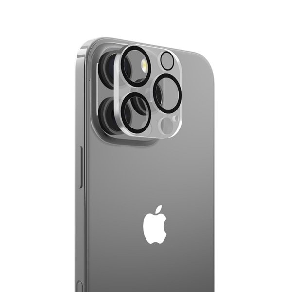 iPhone 16 Pro Max/iPhone 16 Pro Kamerabeskytter Herdet glass