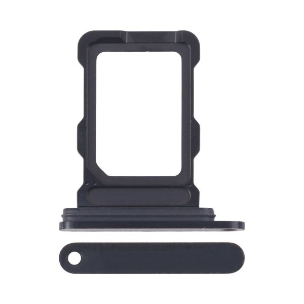 iPhone 16 Pro/16 Pro Max SIM-kortholder - svart