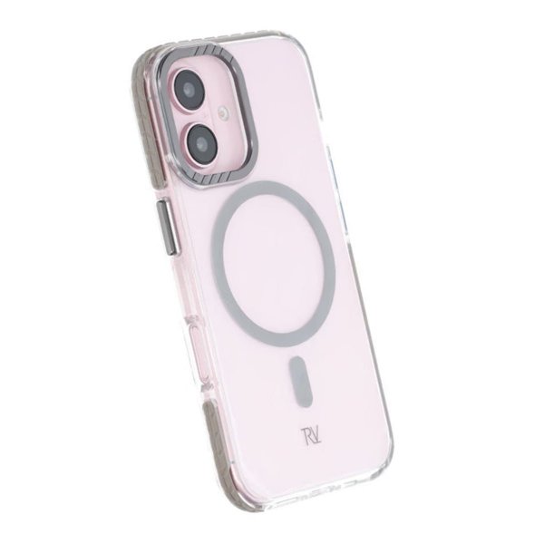 Rvelon iPhone 16 Deksel TPU MagSafe Grå
