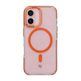 Rvelon iPhone 16 Deksel TPU MagSafe Oransje