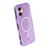 Rvelon iPhone 16 Deksel Glitter MagSafe Lilla