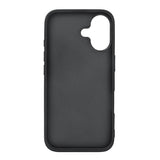 Buffalo iPhone 16 Deksel Ekte skinn MagSeries Svart