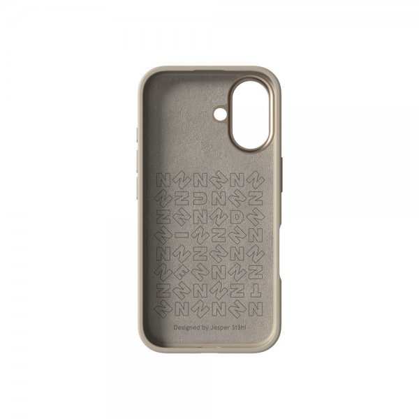 Nudient iPhone 16 Deksel Bold MagSafe Linen Beige