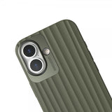 Nudient iPhone 16 Deksel Bold MagSafe Olive Green