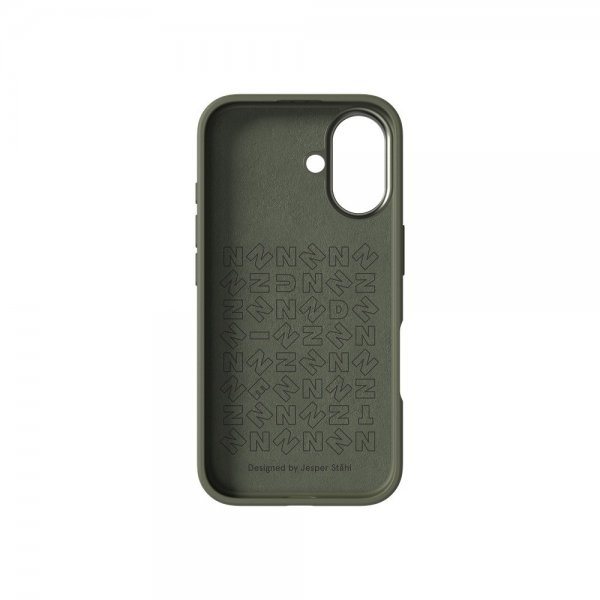 Nudient iPhone 16 Deksel Bold MagSafe Olive Green