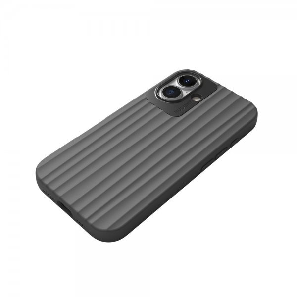 Nudient iPhone 16 Deksel Bold MagSafe Storm Black