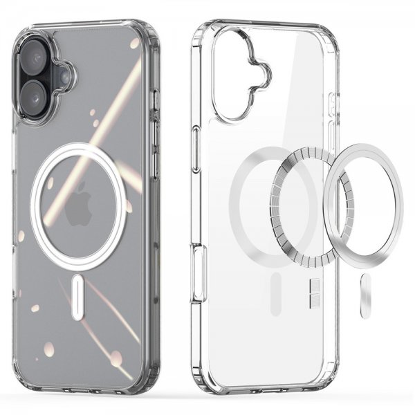 Dux Ducis iPhone 16 Deksel Clin Series MagSafe Transparent