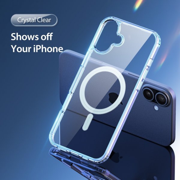 Dux Ducis iPhone 16 Deksel Clin Series MagSafe Transparent