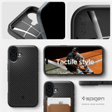 Spigen iPhone 16 Deksel Core Armor Matte Black