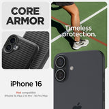 Spigen iPhone 16 Deksel Core Armor Matte Black