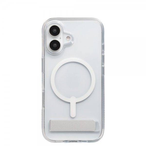 Zagg iPhone 16 Deksel Crystal Palace Snap Kickstand Transparent